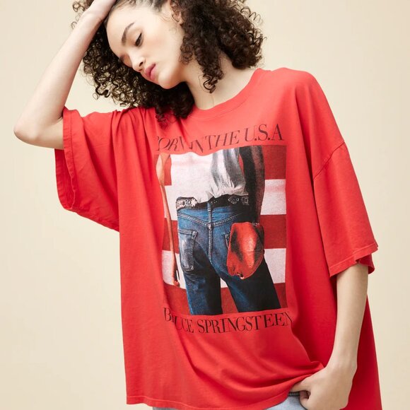 NWOT: Daydreamer Bruce Springsteen Born In The USA Tee: One Size - Picture 3 of 5